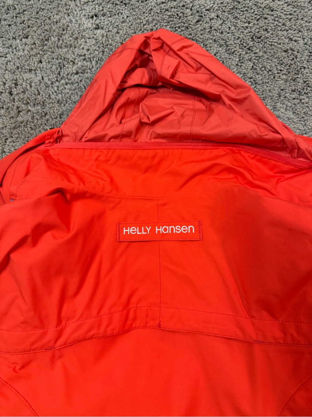 Helly Hansen Women’s Bright Orange Lightweight Trench Coat - Picture 7 of 10